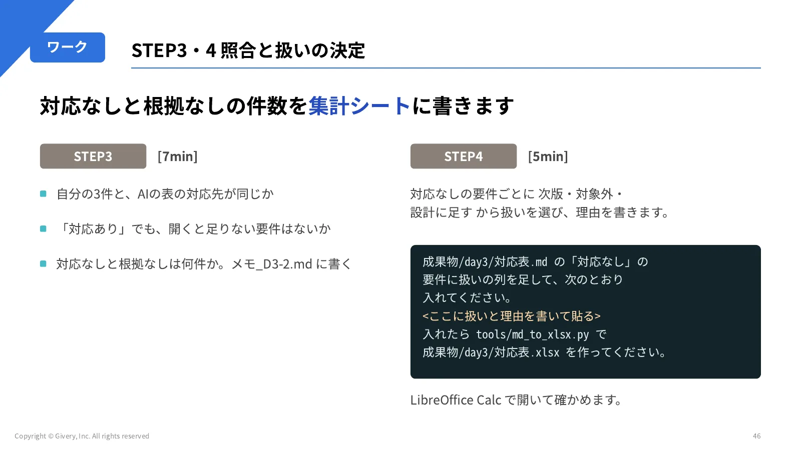 46ページ D3-3 収支ダッシュボードの作成